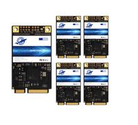 Dogfish Msata SSD 16GB Internal Solid State Drive Mini Sata SSD Disk 5 Unit Bulk Package Pack (16GB 5Pack)