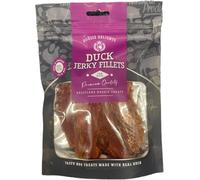 Doggie Delights Chicken Dog Treats Pack of 1 | High Protein Low Fat Healthy Dog Snacks | Real Chicken Training Rewards | Complementary Treats for Adult Dogs, 1x Duc Jerky Fillets