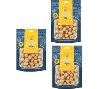 Doggie Delights Dog Treats 3 Packs | High Protein Low Fat Dog Snacks | Made with 50% Real Chicken | Natural Training Treats for Dogs | Healthy Chewy Treats (3x Chicken Popcorn 175g)