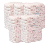 Doggie Diapers for Female Dogs 5 Bags/50Pcs Disposable High Absorbent Dog Diapers Elastic Breathable Leakproof Deodorant Pet Diapers for Female Dogs Cats in Season, S 1-2kg Puppy Diapers Female