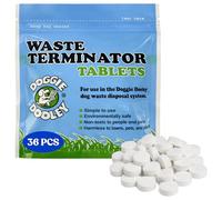 Doggie Dooley 36 Waste Tablets, White