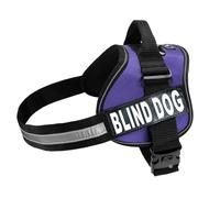 Doggie Stylz Blind Dog Harness - No Pull, No Escape Adjustable Service Dog Vest with Handle for Training & Mobility, Reflective Accessories & Patches for Blind Dogs