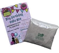 DOGGIES DELIGHTS - BASIC Dog Carob Cake Baking Mix - Chocolate Treat, Carob, 1st, Party, Treat, Present, Healthy, Quick & Simple Home Baking (Basic)