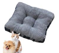 Doggy Bed - Fuzzy Sleeping Cushion, Non-Slip Kennel Mat | Supportive Plush Material Creating A Relaxed Sleeping Environment In Crates Or Corners Of The Home Where Pets Nap After Long Walks And Meals