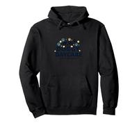 Doggy Daycare Professional Pet Paw Logo Pullover Hoodie, Adult Unisex, Black, L
