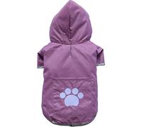 Doggy Dolly BD013 Big Dog Raincoat for Large Dogs Two Paws Pink Size S