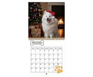 Doggy Image Wall Calendar - Bound Monthly Planner, Yearly Schedule Organizer, Adorable Dog Pictures | 2026 Spiral Indoor Wall Decoration For Home School Office Desk Family Friends Women Teacher