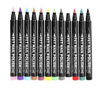 Doggy Nail Polish,12pcs Tip Nail Polish Markers - Creative Pens, Quick Dry 12 Colors Pet Safe For Dogs, Cats, And Small Pets Nail Accessories