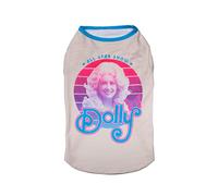 Doggy Parton All Star Show Vintage Style Shirt for Pets - S, White (22120722)