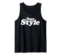 DOGGY STYLE TEXT ON A TEE Tank Top