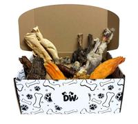 Doggy Warehouse Puppy Natural Treat Box | Gentle All-Round Nutrition Chews for Growing Pups - Joints, Coat, Dental & Gut Support