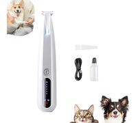 Doggykings 3 in 1 Electric Dog Trimmer,Doggy Kings Trimmer, Low Noise Rechargeable Waterproof with Led Light,Pet Shaver for Paws Eyes Ears Face Rump (F11 2 Speeds)