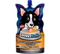 DoggyRade - Delicious Isotonic Drink for Dogs with Prebiotics, Electrolytes and Amino Acids - Much More Than just Water! (250ml x 10)