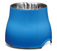 Dogit 2-In-1 Elevated Dish/ Bowl, 300 ml Capacity, Blue