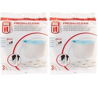 Dogit 6 L Water Fountain replacement carbon cartridge (Pack of 2)