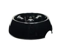 Dogit Go Slow Anti-Gulping Dog Dish Black 2 Sizes - Medium