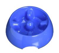 Dogit Anti Gulping Bowl - Blue - Medium 600ml