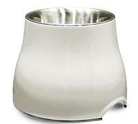 Dogit Elevated Dog Dish - White - Large