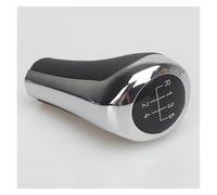 Dogkapm Gear Knob Cover Chromed Gear Shift Knob for BMW for E81 E82 E83 E84 E87 E90 E91 E92 E46 E53 E60 E61 E63 E65 for X1 for X3 for X5 for 1356Series(5 Speed Chromed)