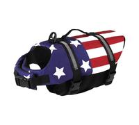 Doglay - Dog Life Jacket, Dog Life Vest for Swimming Boating, Adjustable Puppy Life Vest with Reflective Stripes, Swimming Vest for Small Medium Dogs
