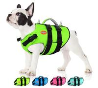 Doglay - Dog Life Jacket, Superior Buoyancy Life Jacket, Reflective Pet Life Jacket with Handle for Boating and Swimming, Adjustable Neoprene Life Jacket for Small Dogs