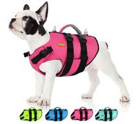 Doglay - Dog Life Jacket, Superior Buoyancy Life Jacket, Reflective Pet Life Jacket with Handle for Boating and Swimming, Adjustable Neoprene Life Jacket for Small Dogs