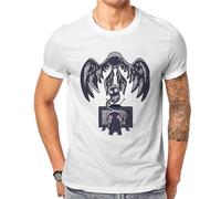 Dogma Round Collar Tshirt The Binding of Isaac Rebirth Wrath of The Lamb Game Pure Cotton T Shirt Man's Tops Design White M White
