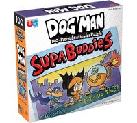University Games Jigsaw Puzzle Dog Man Supa Buddies 33846 100-Piece Lenticular Multi-Colored