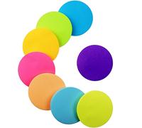dogmoon Sticky Notes, 560Sheets 8 Colors Round Shape Self Sticky Notes Pad, Bright Post Stickies, Super Sticky Notes Pad, Colour Sticky Notes for Office Home School Meeting(60mmx60mm)