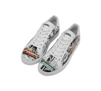 DOGO Ace Sneakers Men, White, 7.5 UK