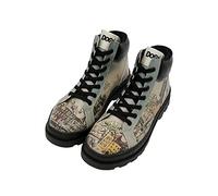 DOGO Adriana Take a Walk Vegan Women's Ankle Shorts Boot Multicoloured Printed Design Shoes