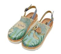 DOGO Akita, Wedge Women's Sandal, Multicolored, 4 UK
