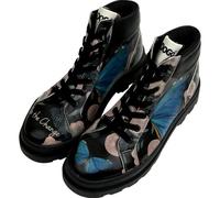 DOGO Ankle Boots for Women - Vegan Leather and Handmade Women Booties and Ankle Boots, Be the Change Design