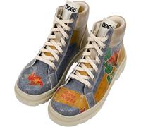 DOGO Ankle Boots for Women - Vegan Leather and Handmade Women Booties and Ankle Boots, Dare Bright Design