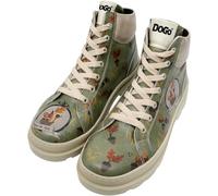 DOGO Ankle Boots for Women - Vegan Leather and Handmade Women Booties and Ankle Boots, Driving Me Nuts Design