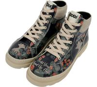 DOGO Ankle Boots for Women - Vegan Leather and Handmade Women Booties and Ankle Boots, Hold Your Head Up High Design