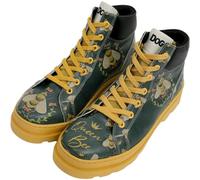 DOGO Ankle Boots for Women - Vegan Leather and Handmade Women Booties and Ankle Boots, Queen Bee Design