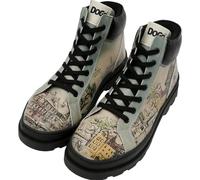 DOGO Ankle Boots for Women - Vegan Leather and Handmade Women Booties and Ankle Boots, Take a Walk Design