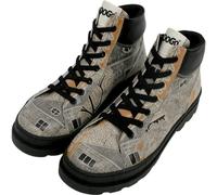 DOGO Ankle Boots for Women - Vegan Leather and Handmade Women Booties and Ankle Boots, There You Are Design