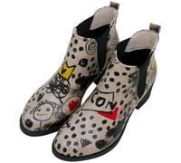 DOGO Chelsea Boots for Women - Vegan Leather and Handmade Heeled Ankle boots for Women, Icon Design