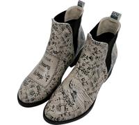 DOGO Chelsea Boots for Women - Vegan Leather and Handmade Heeled Ankle boots for Women, Let Your Dreams Be Your Wings Design