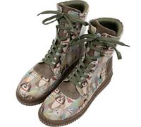 DOGO Future Boots for Women - Vegan Leather and Handmade Platform Boots for Women, Best Friends Forever Design