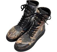 DOGO Future Boots for Women - Vegan Leather and Handmade Platform Boots for Women, Triwizard Tournament Harry Potter Design