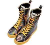 DOGO Gisele Boots for Women - Handmade and Vegan Leather Mid Calf Boots for Women, Art Form Design