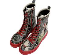 DOGO Gisele Boots for Women - Handmade and Vegan Leather Mid Calf Boots for Women, Small Talk Design