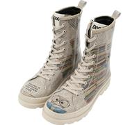 DOGO Gisele Boots for Women - Handmade and Vegan Leather Mid Calf Boots for Women, The Wise Owl Design