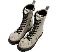 DOGO Gisele Boots for Women - Handmade and Vegan Leather Mid Calf Boots for Women, There is always Hope Design