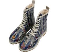 DOGO Long Boots for Women - Vegan Leather and Unique Design Womens Winter Boots, Comfortable and Stylish Womens Boots, Owl Gang Design