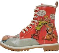 DOGO Long Boots for Women - Vegan Leather and Unique Design Womens Winter Boots, Comfortable and Stylish Womens Boots, Scooby Doo Design