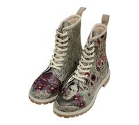 DOGO Long Boots for Women - Vegan Leather and Unique Design Womens Winter Boots, Comfortable and Stylish Womens Boots, Remembrance of Frida Kahlo, 8 UK